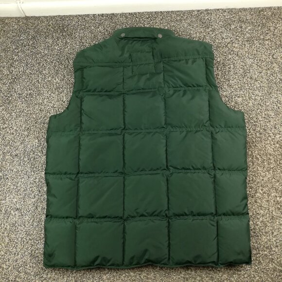 J. Crew Puffer Vest Mens Large Green Expedition Down Jacket Water Repellent - Picture 3 of 15